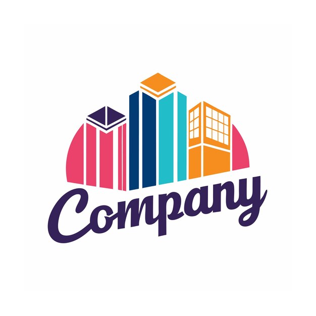 Une belle et unique conception de logo pour une entreprise de commerce électronique et de vente au détail