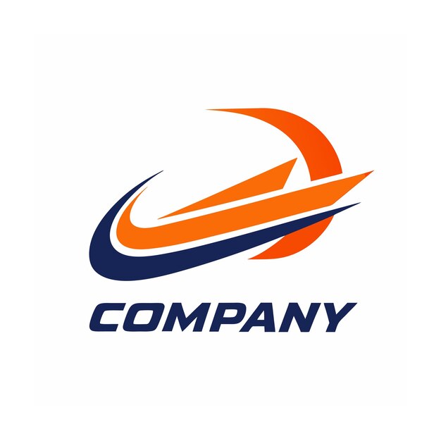 Une belle et unique conception de logo pour une entreprise de commerce électronique et de vente au détail
