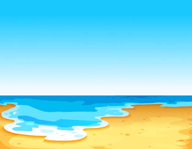 Belle vue sur la mer