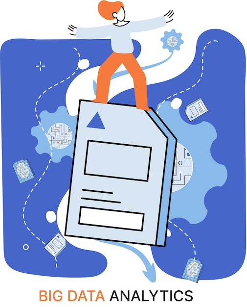 Big data analytics Processus d'analyse de sources de données complexes pour une métaphore de décisions commerciales efficaces