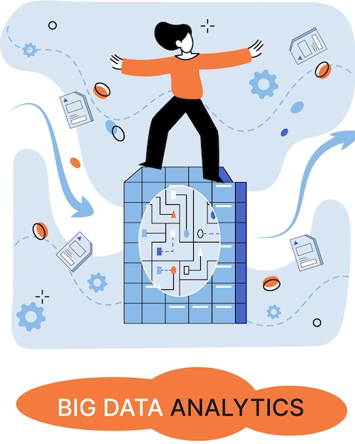 Big data analytics Processus d'analyse de sources de données complexes pour une métaphore de décisions commerciales efficaces
