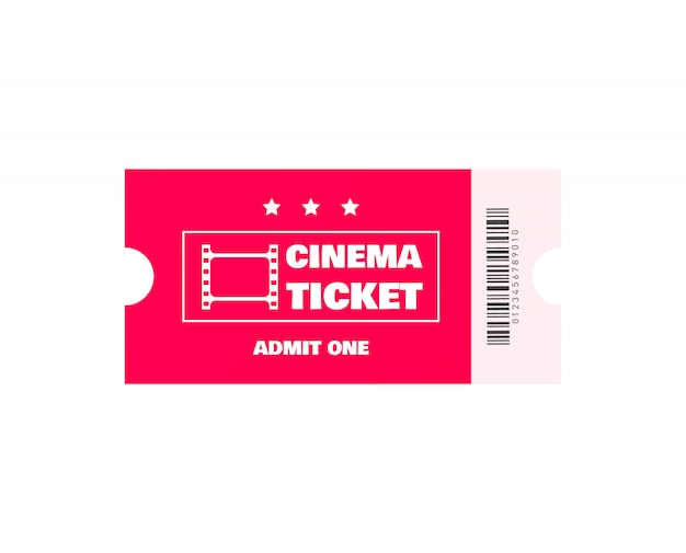 Billet De Cinéma Isolé.