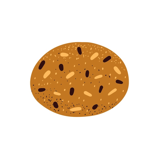 Biscuits à l'avoine Illustration vectorielle