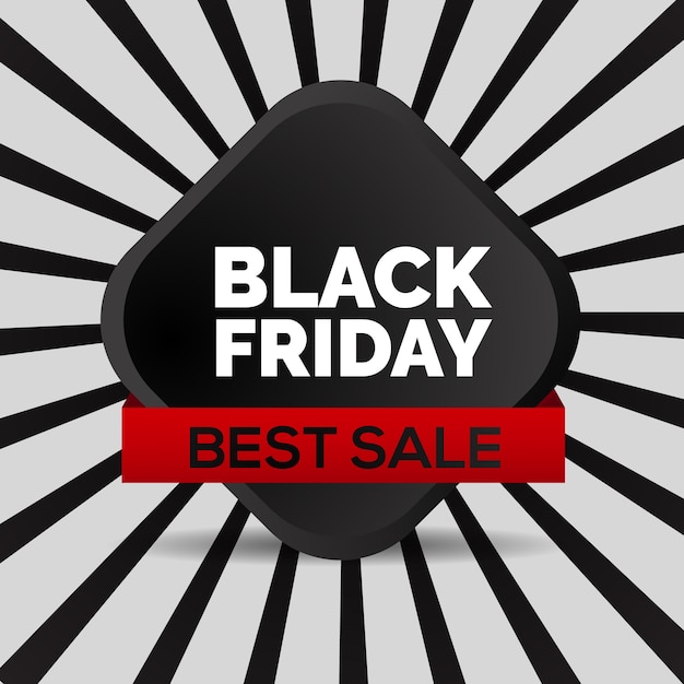 Black Friday Banner Ads Offre D'une Durée Limitée