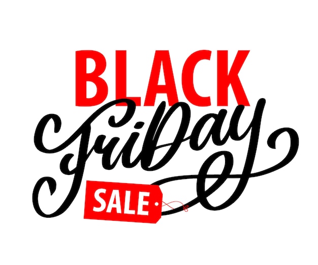 Black Friday Dessins Calligraphiques éléments De Style Rétro