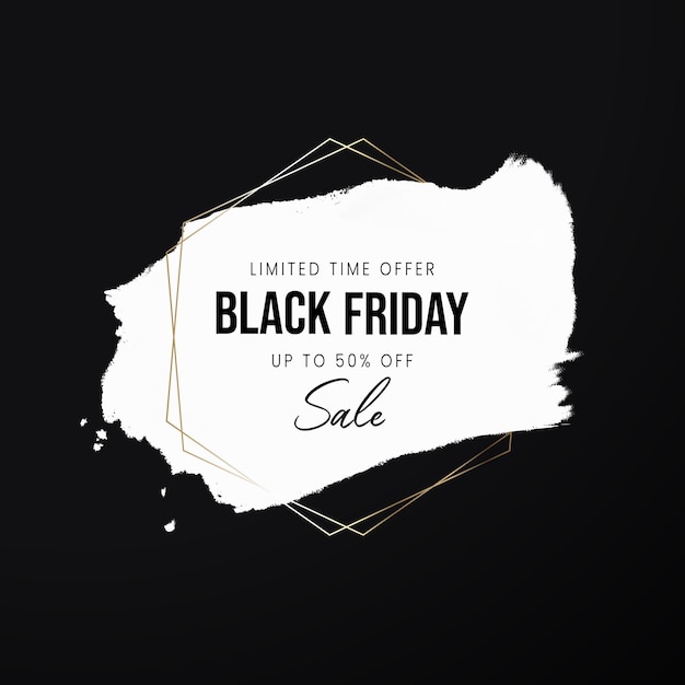 Vecteur black friday sale background