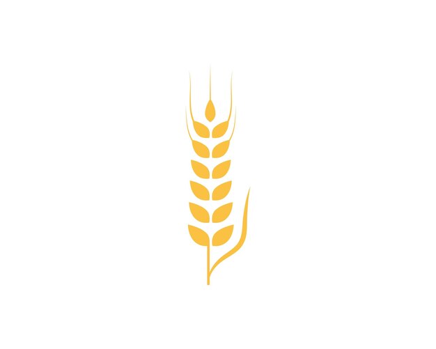 Blé De L'agriculture Logo Template
