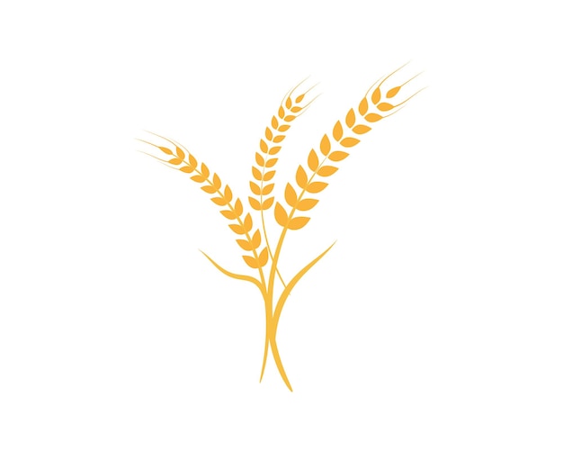 Blé de l&#39;Agriculture Logo Template