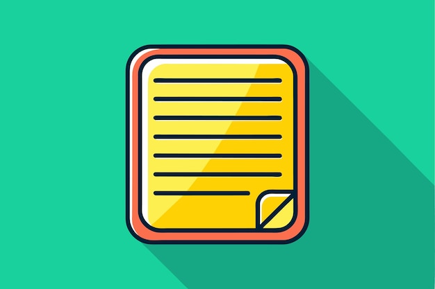 bloc-notes jaune