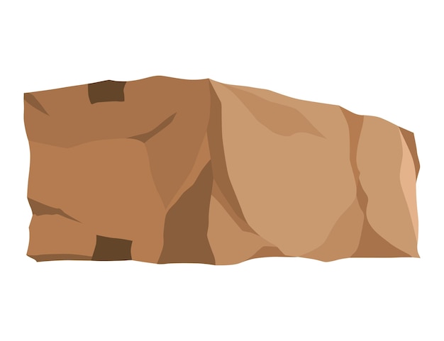 Boîte en carton endommagée Sac brun froissé pour le stockage Concept de stockage de livraison de logistique de détail Paquet cassé de dessin animé Conteneur froissé Livraison de vecteur de mauvaise qualité ou stockage en entrepôt