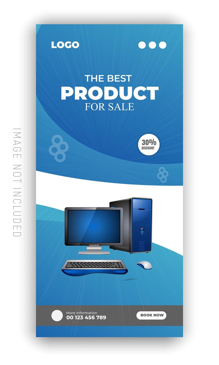 Vecteur une boîte du meilleur produit à vendre