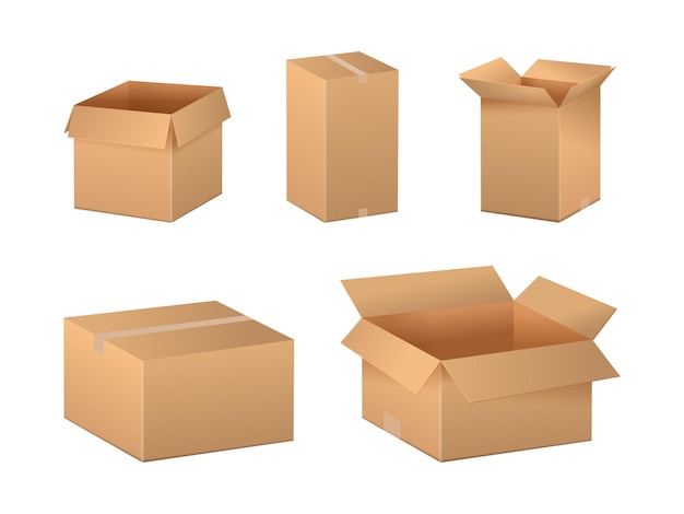 Boîtes en carton pour le transport
