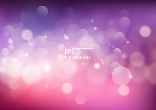 Bokeh coloré abstrait flou fond