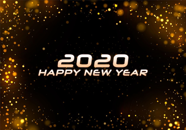 Bokeh scintillent fond de Noël 2020.