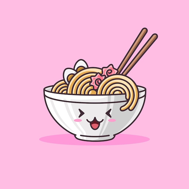 Bol De Nouilles Ramen Kawaii Asia Food