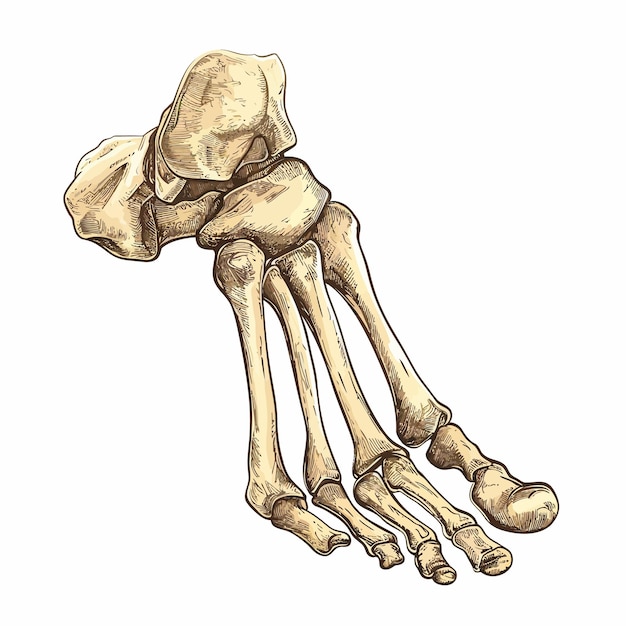 Bones_of_the_human_foot_vector_illustration