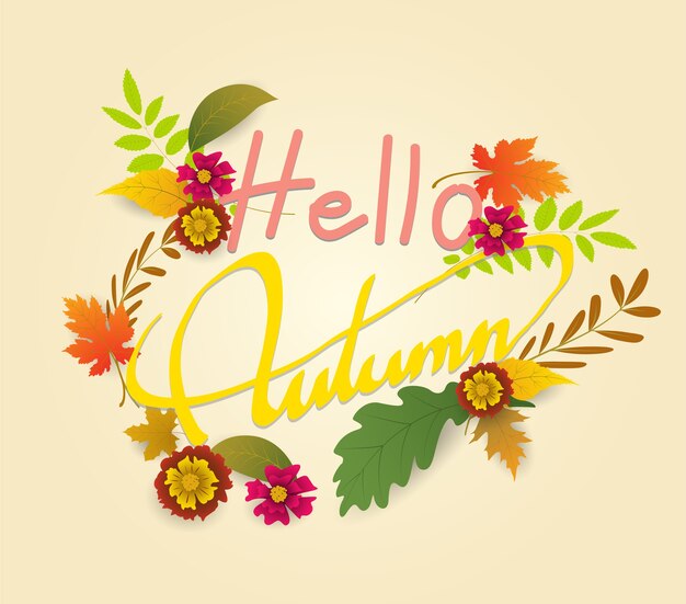 Bonjour Vente à la frontière d&#39;automne