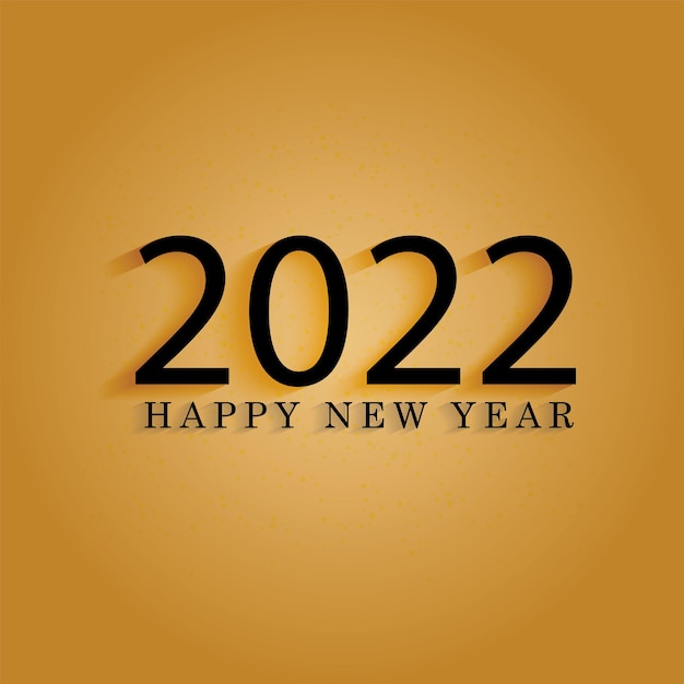 bonne année 2022 design de fond élégant