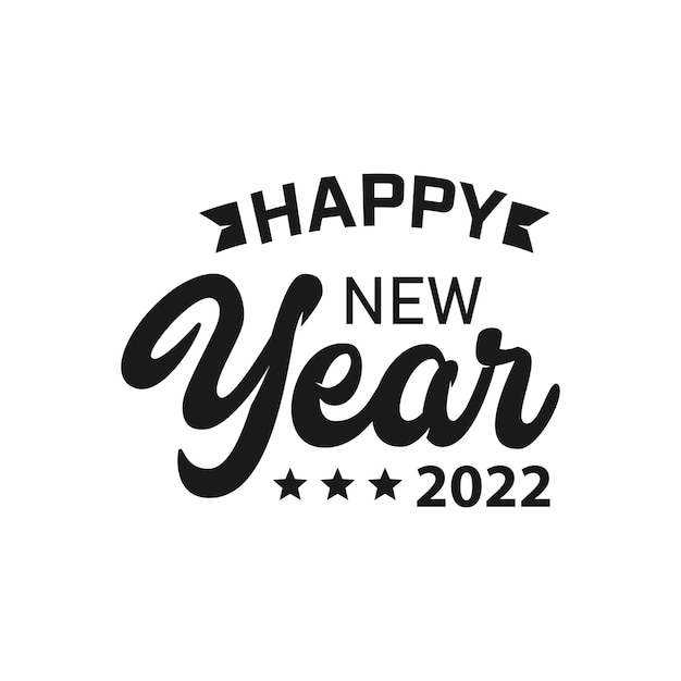 Bonne Année 2022 Lettrage