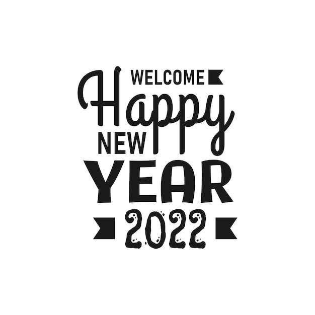 Bonne Année 2022 Lettrage