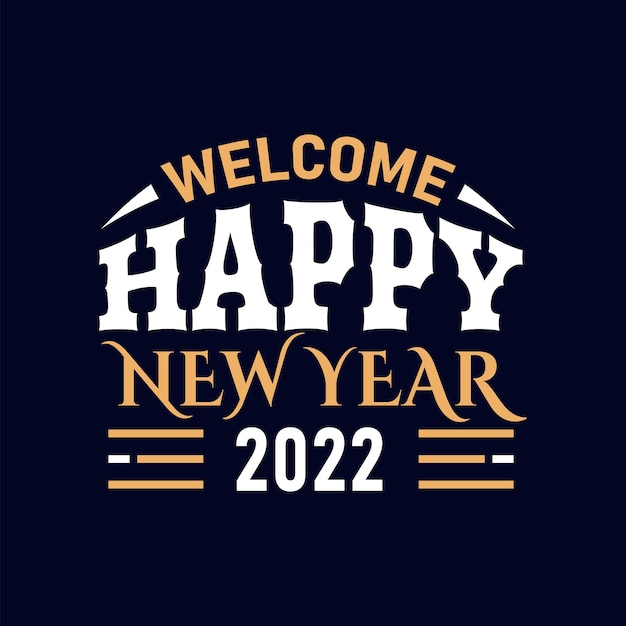 Bonne Année 2022 Lettrage