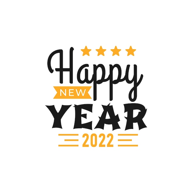 Bonne Année 2022 Lettrage