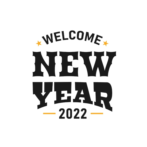 Bonne Année 2022 Lettrage