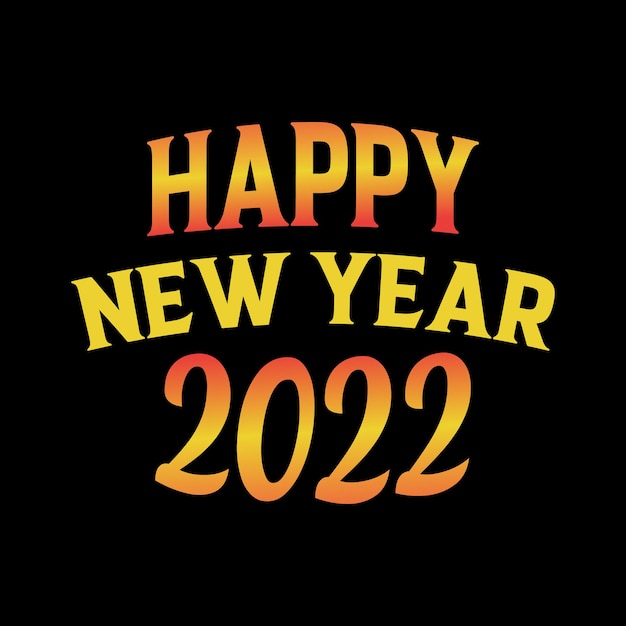 Bonne Année 2022 Lettrage