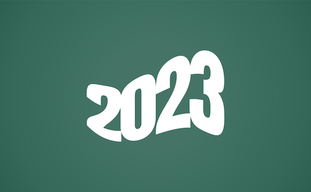 Bonne année 2023 fond