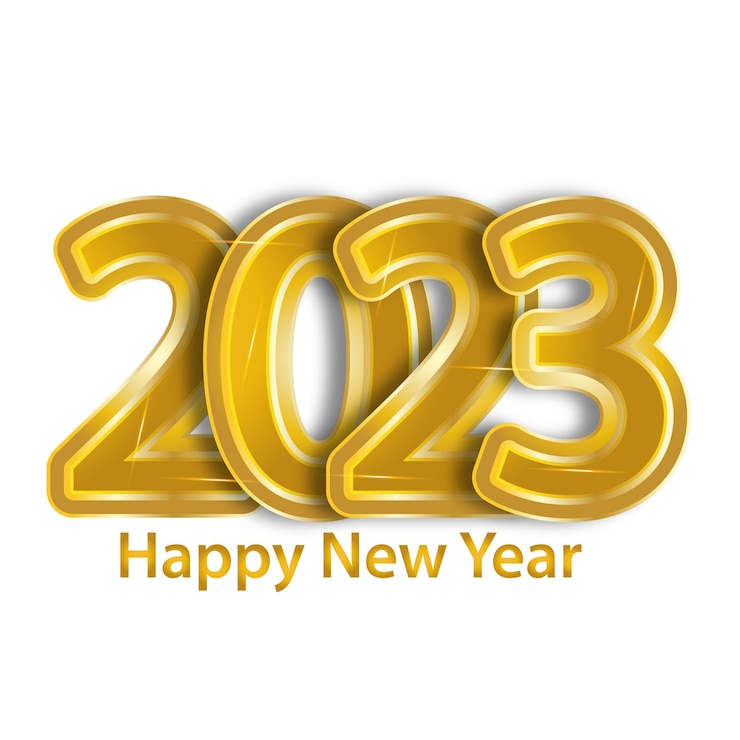Vecteur bonne année 2023