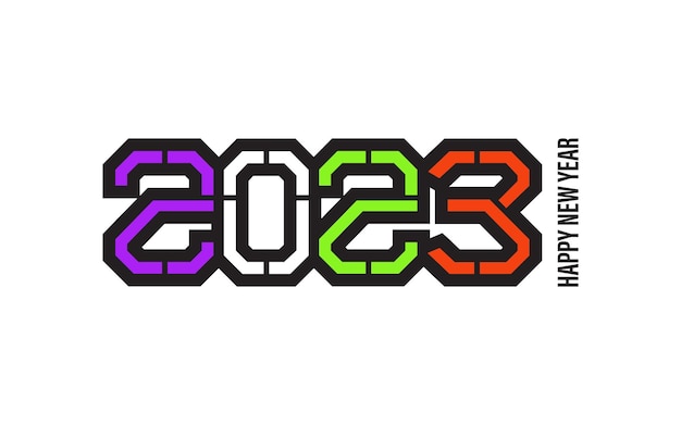 Vecteur bonne année 2023