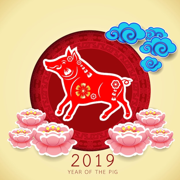 Bonne Année Chinoise 2019.