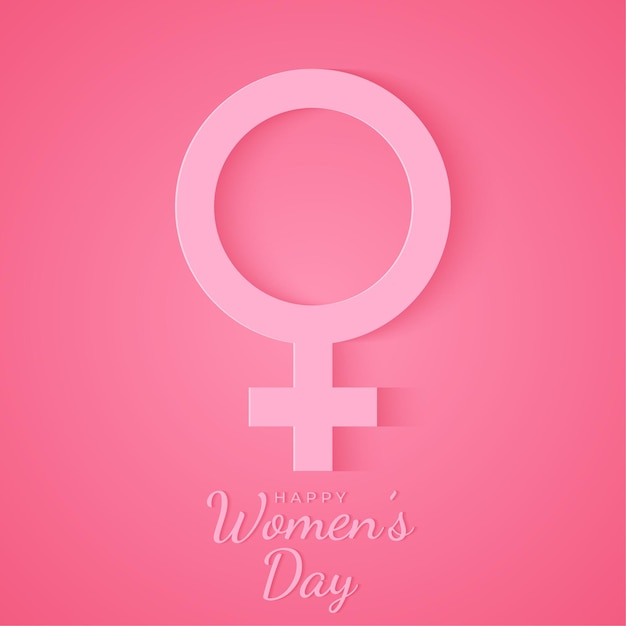 Bonne fête des femmes coeurs salutation