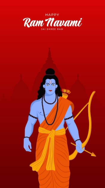 Bonne Fête De Ram Navami En Inde Sur Les Réseaux Sociaux