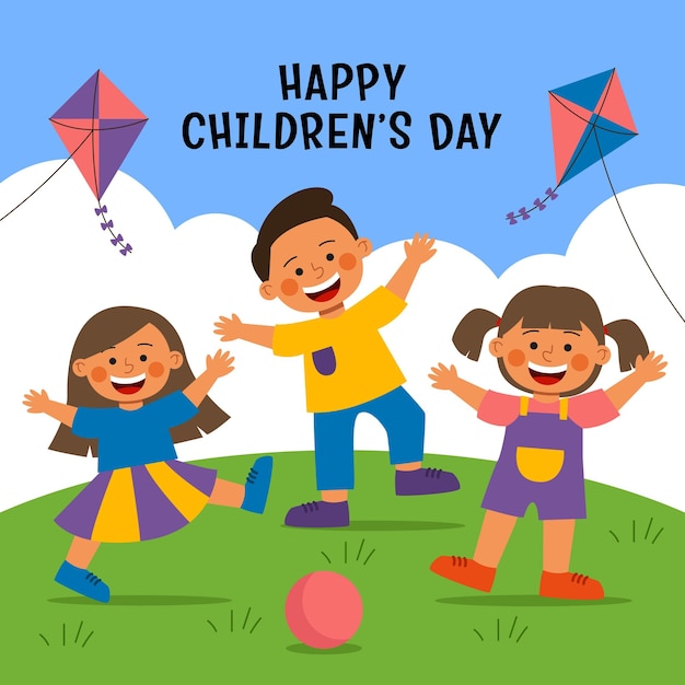 Bonne journée des enfants.