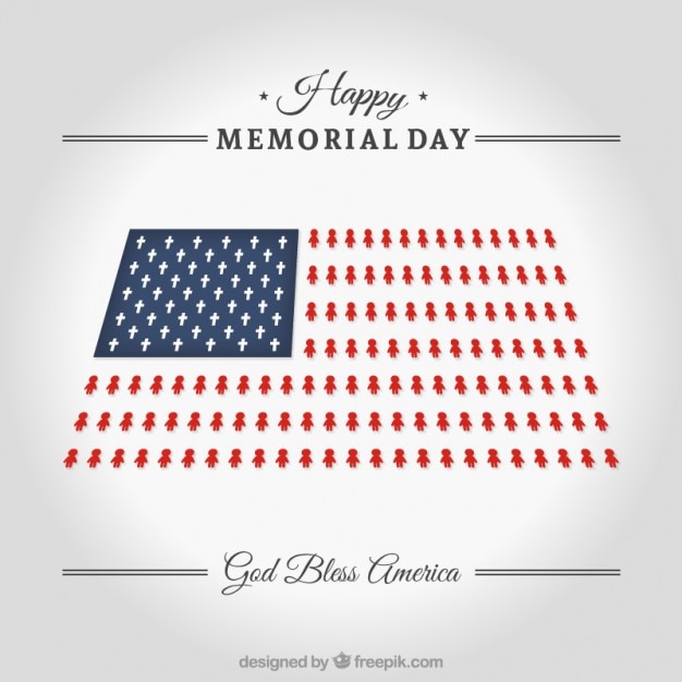 Bonne Memorial Day Background