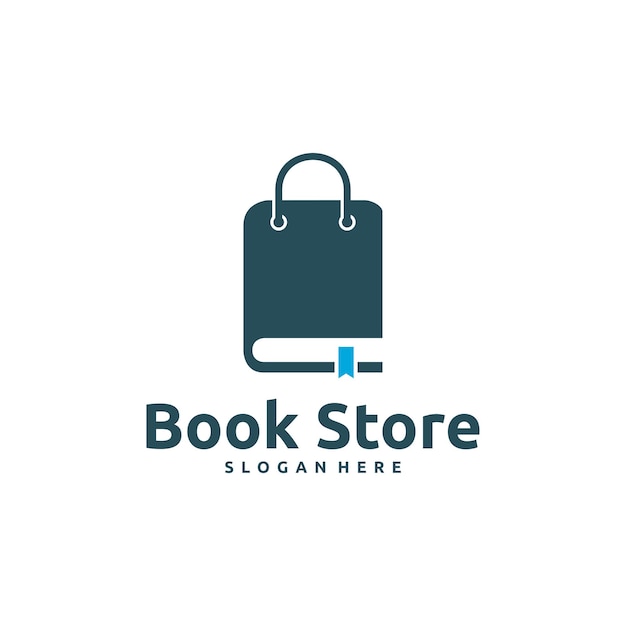 Book Store logo dessins concept vecteur Book Shop logo symbole