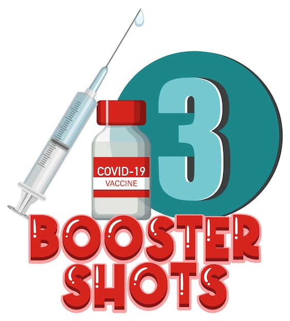 Booster Short Covid 19 Vaccin Logo