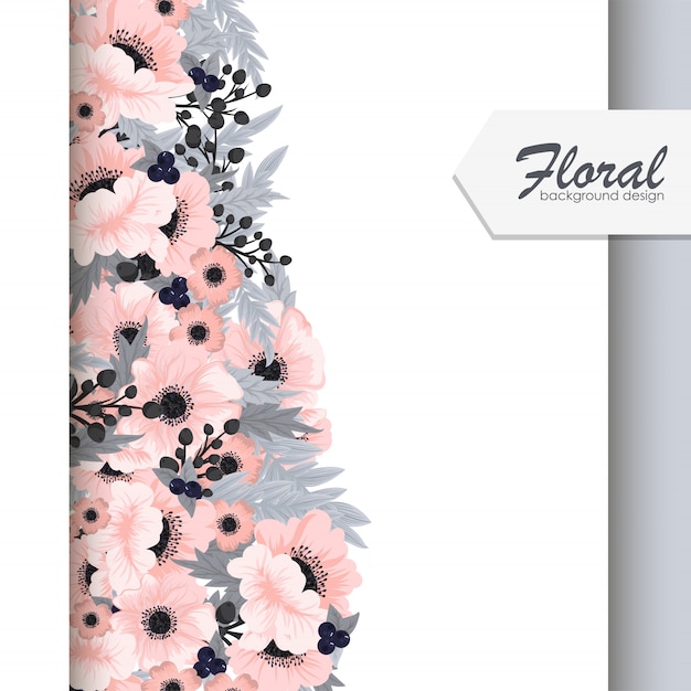 Bordures De Fleurs Vector Fleurs Roses