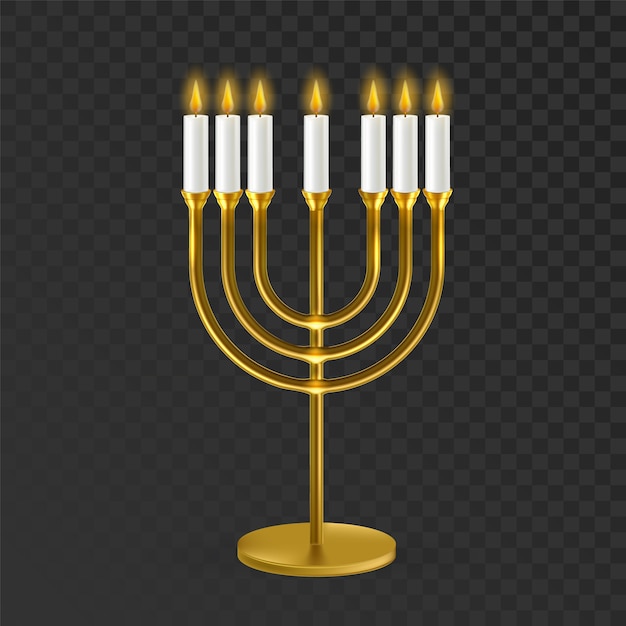 Bougeoir Traditionnel Juif Menorah