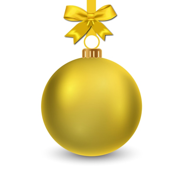 Boule de Noël brillante et brillante Objet exclusif et travail hautement rendu