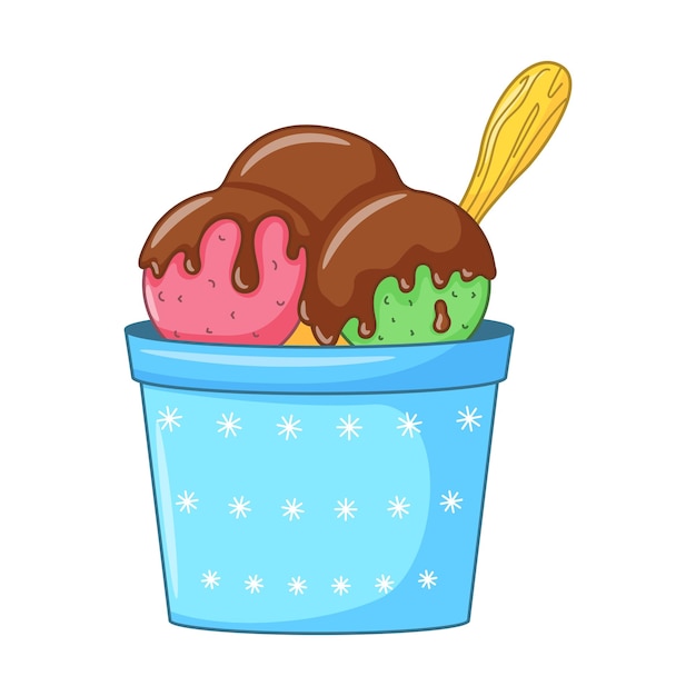 HOW TO DRAW ICE CREAM kawaii, como desenhar um sorvete, como dibujar un  Helado, dessiner une glace 