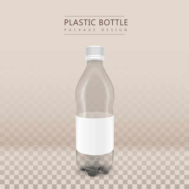 Bouteille De Boisson En Plastique