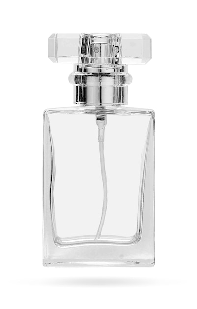 bouteille de parfum bouteille en verre pour parfum et parfumerie illustration vectorielle maquette 3d réaliste