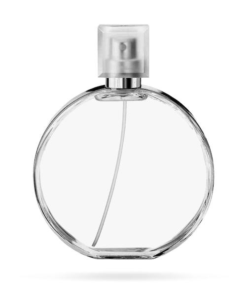 bouteille de parfum bouteille en verre pour parfum et parfumerie illustration vectorielle maquette 3d réaliste