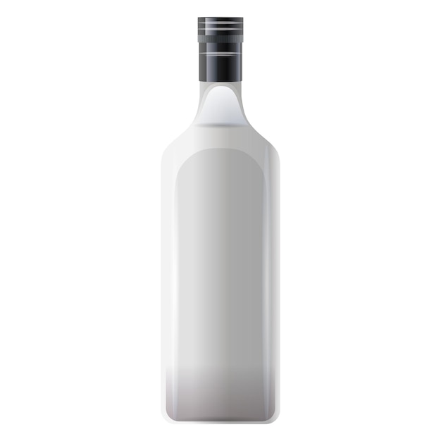 bouteille en verre vectorielle pour boissons alcoolisées5