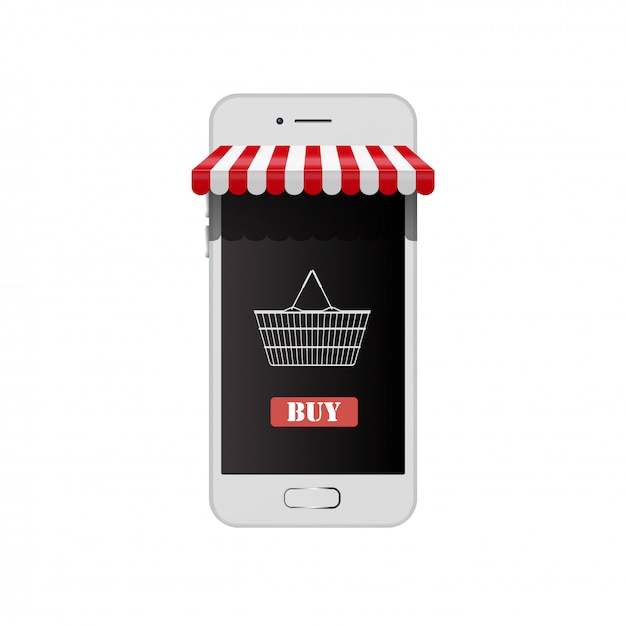 Boutique En Ligne Sur Smartphone