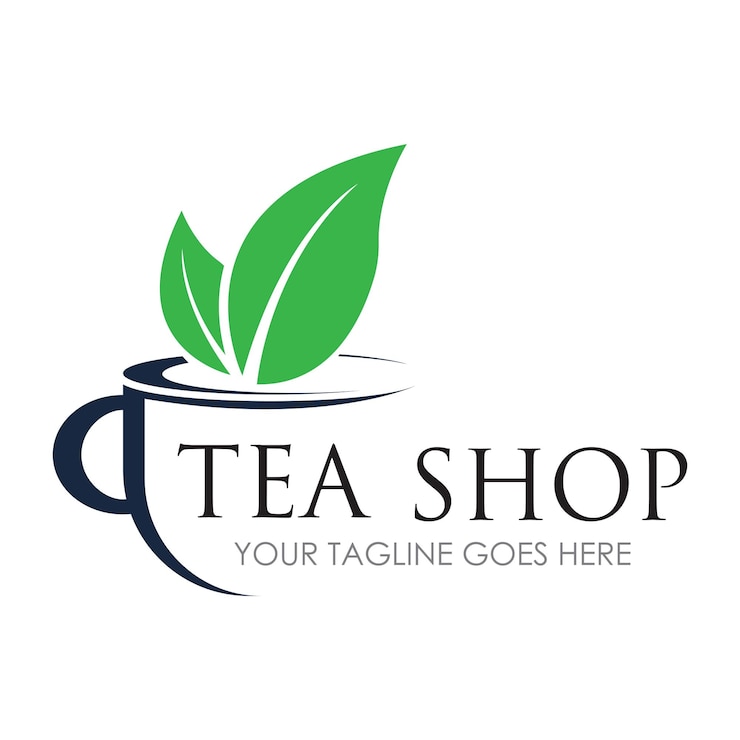 Vecteur boutique de thé