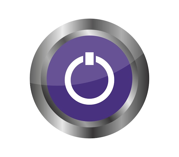 bouton d&#39;alimentation