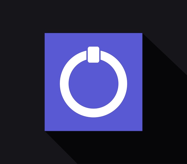 bouton d&#39;alimentation